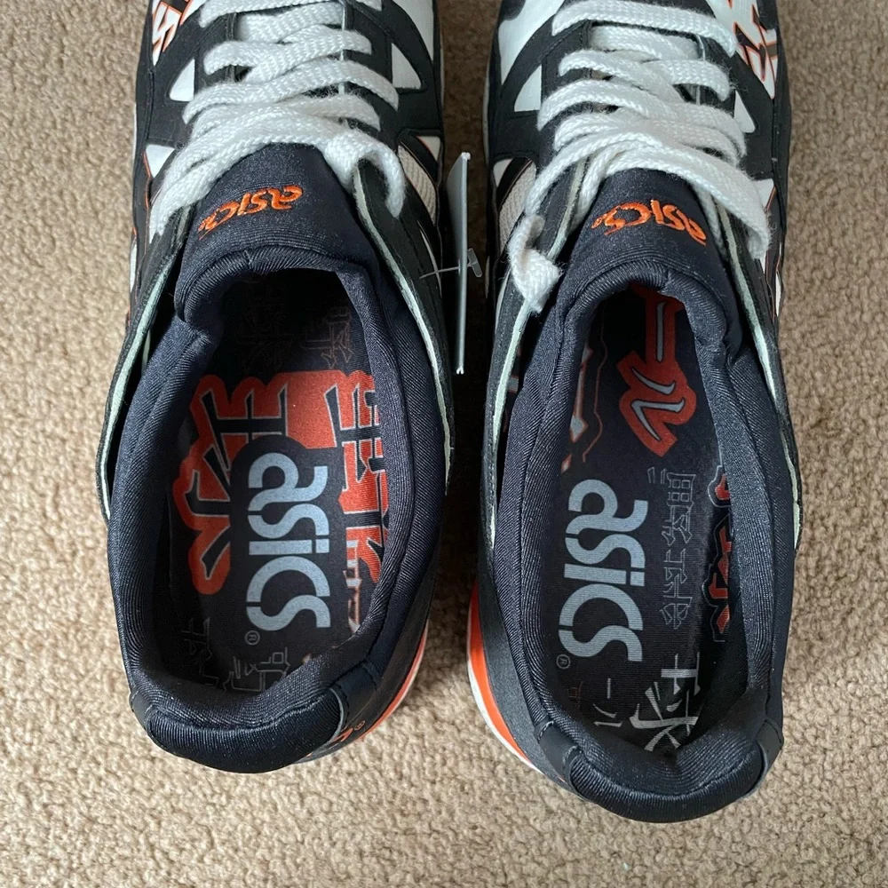Asics Gel-Lyte 5 “Cream/Black Orange” Sneakers (1193A157-100) (Men’s Size 11) - Picture 7 of 12